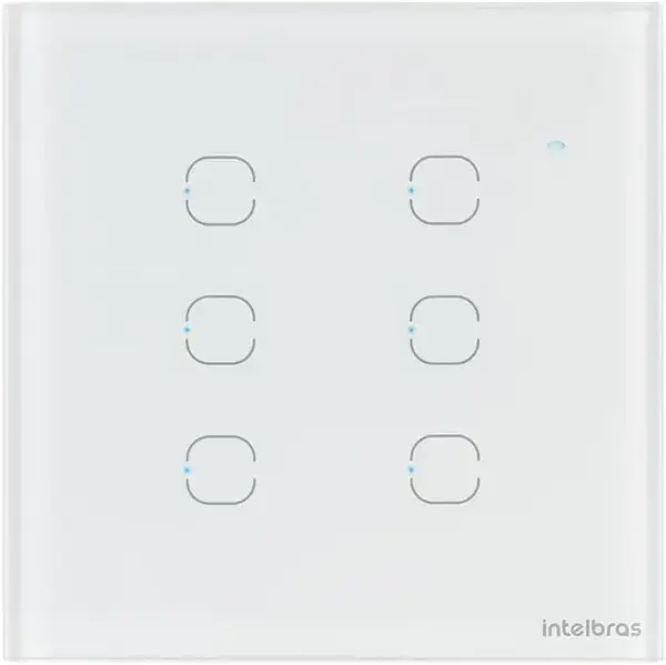 Interruptor Intelbras EWS 1006 6 teclas caixa 4x4